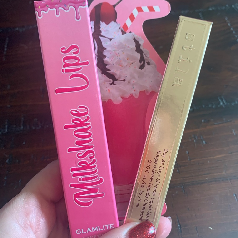 Glam light and stila lippies